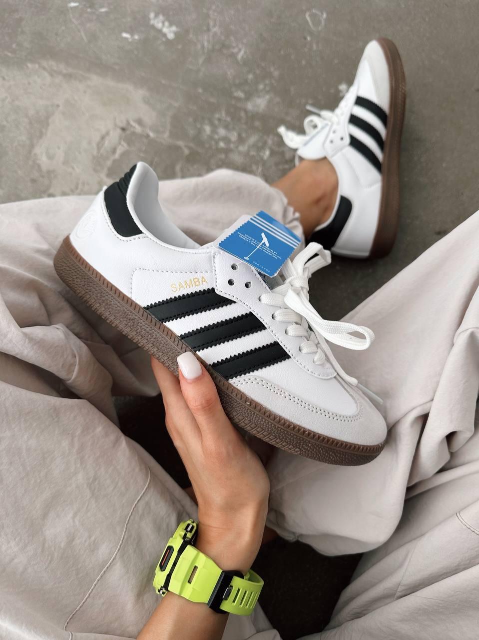 Adidas Samba Vegan Low White Black